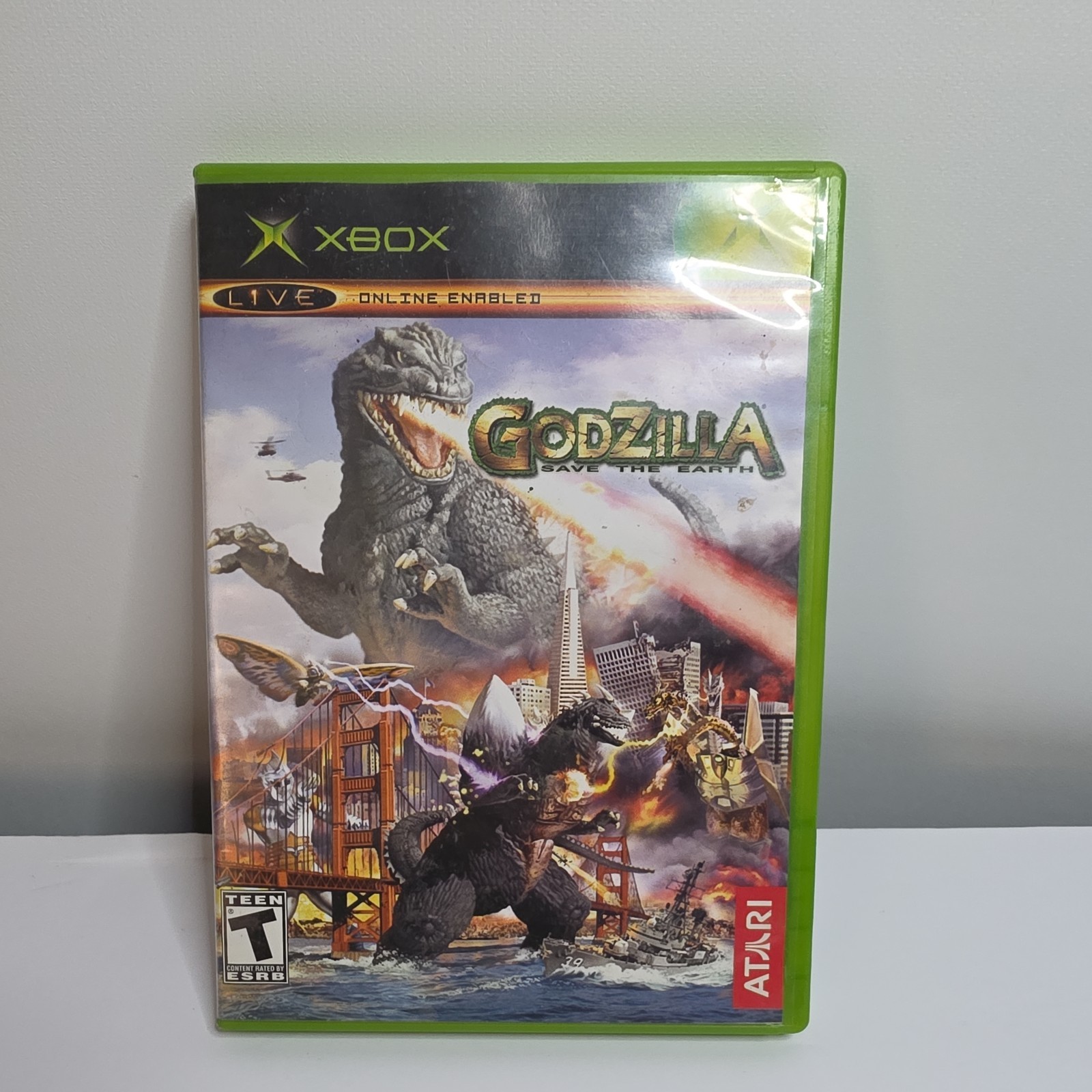 Godzilla: Save the Earth Microsoft Xbox 2004 Complete in Box Tested no Manual Godzilla: Save the Earth Microsoft Xbox 2004 Complete in Box Tested no Manual