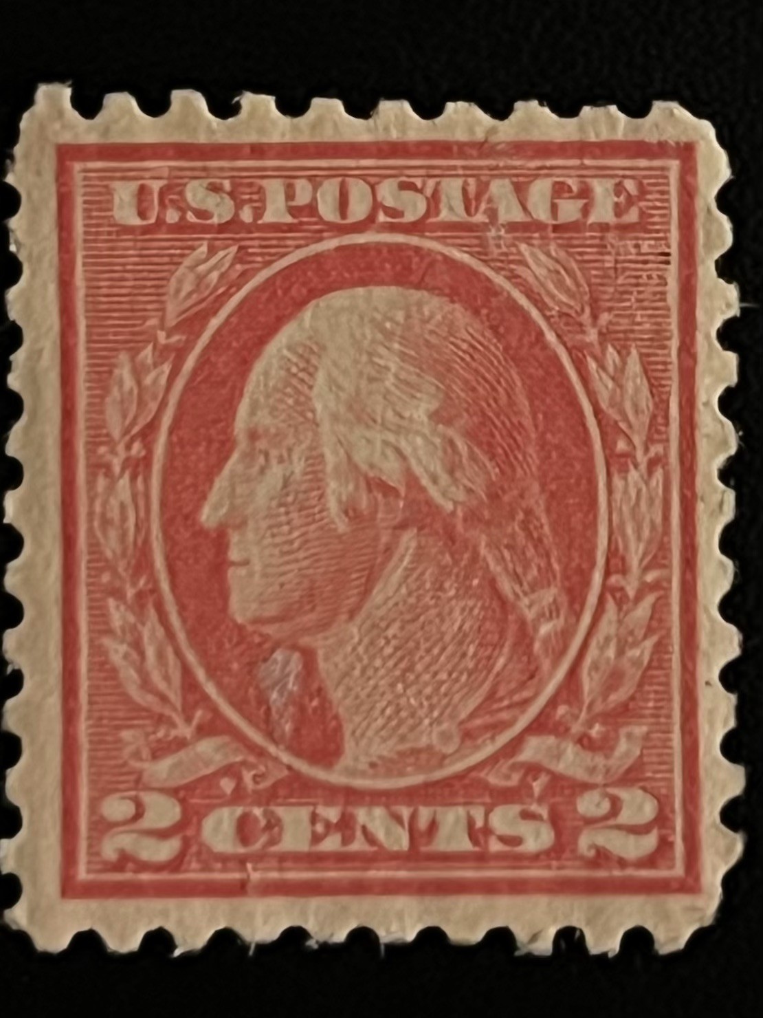 Rare 1912 George Washington Red 2 Cent Postage Stamp Rare 1912 George Washington Red 2 Cent Postage Stamp