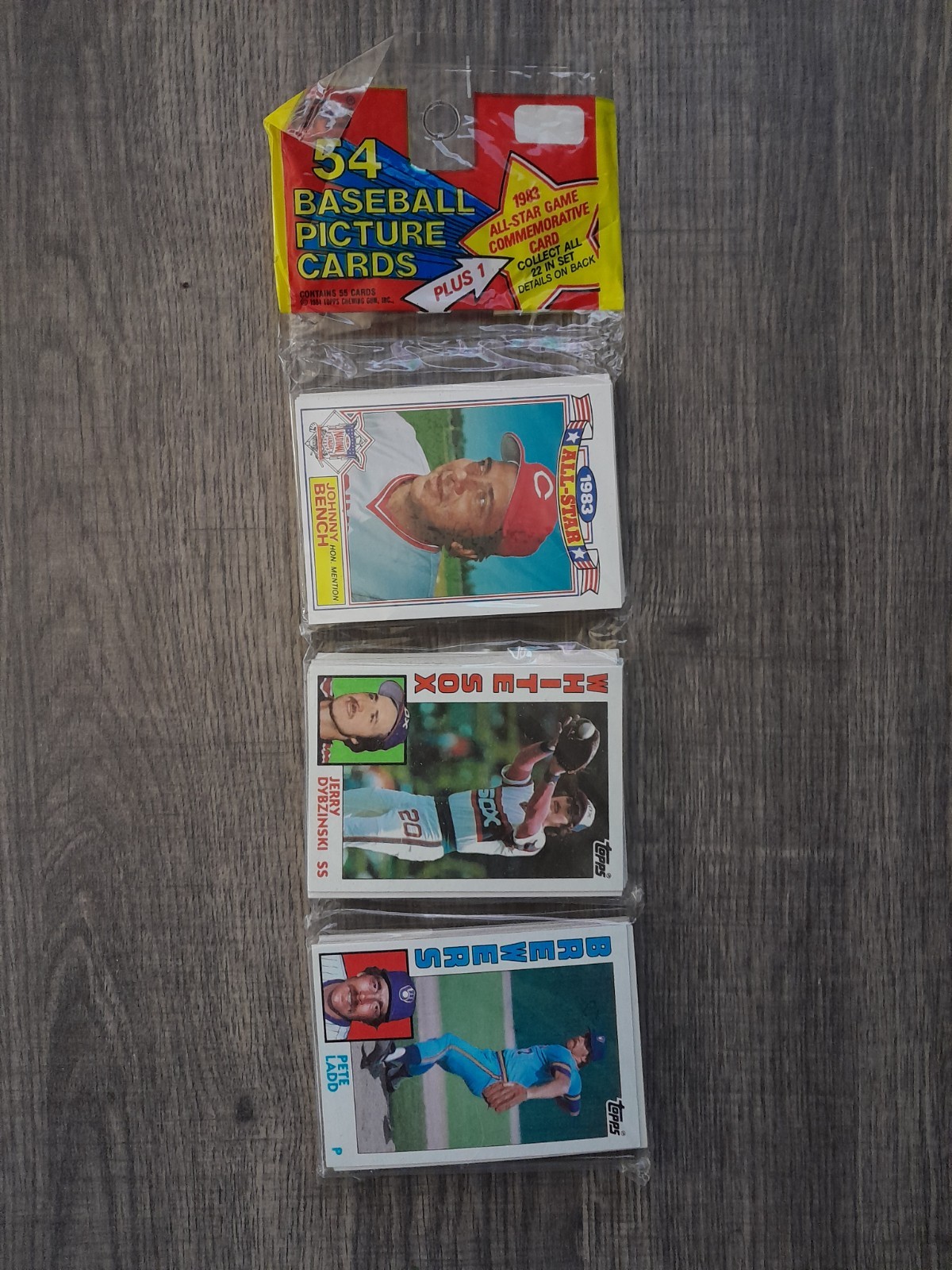 1984 Topps Baseball Rack Pack 1984 Topps Baseball Rack Pack