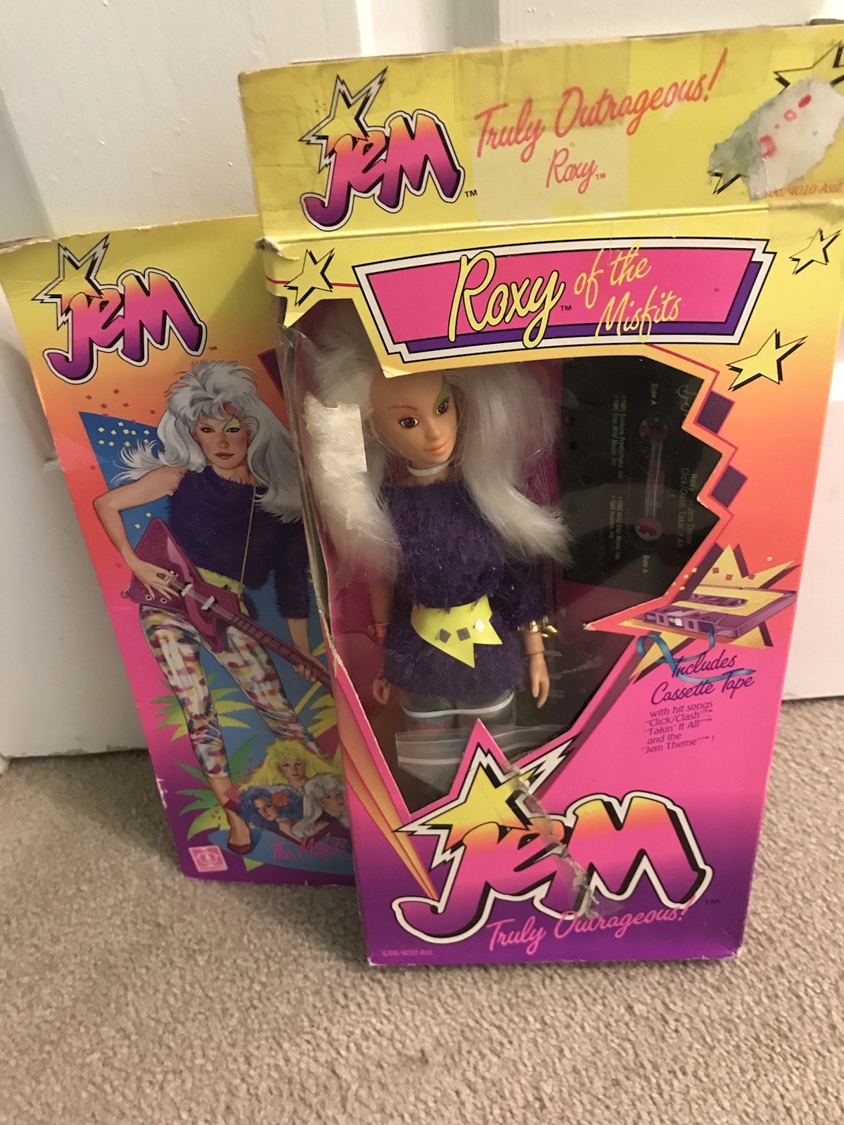 Vintage 1985 Roxy From Jem And The Holograms Hasbro Vintage 1985 Roxy From Jem And The Holograms Hasbro