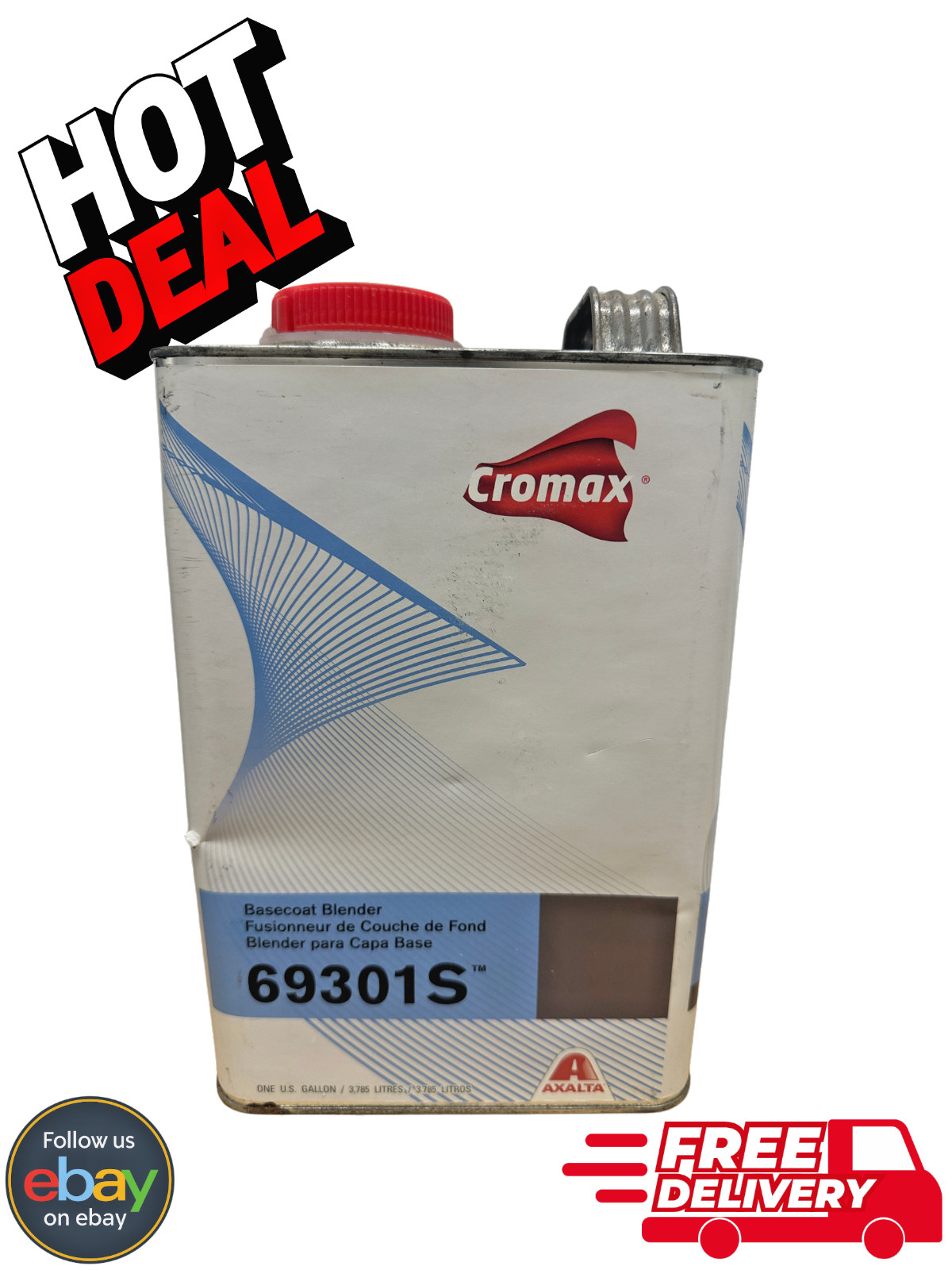 Axalta Cromax 69301S ChromaBase Basecoat Blender 1 Gallon Axalta Cromax 69301S ChromaBase Basecoat Blender 1 Gallon
