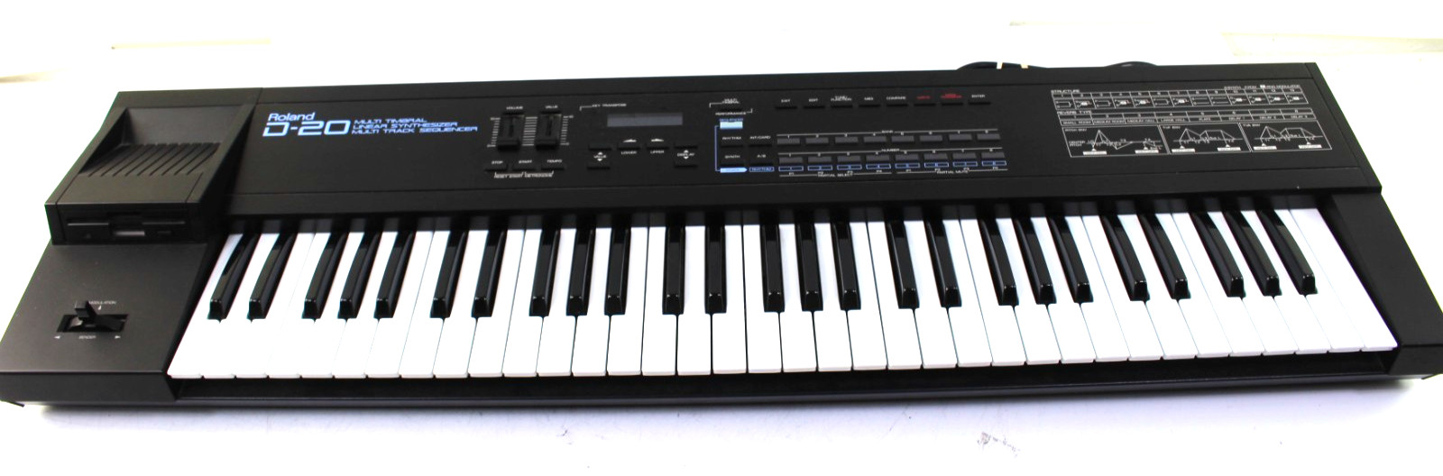 Roland D-20 61-Key Multi-Timbral Linear Synthesizer MADE IN JAPAN #R8762