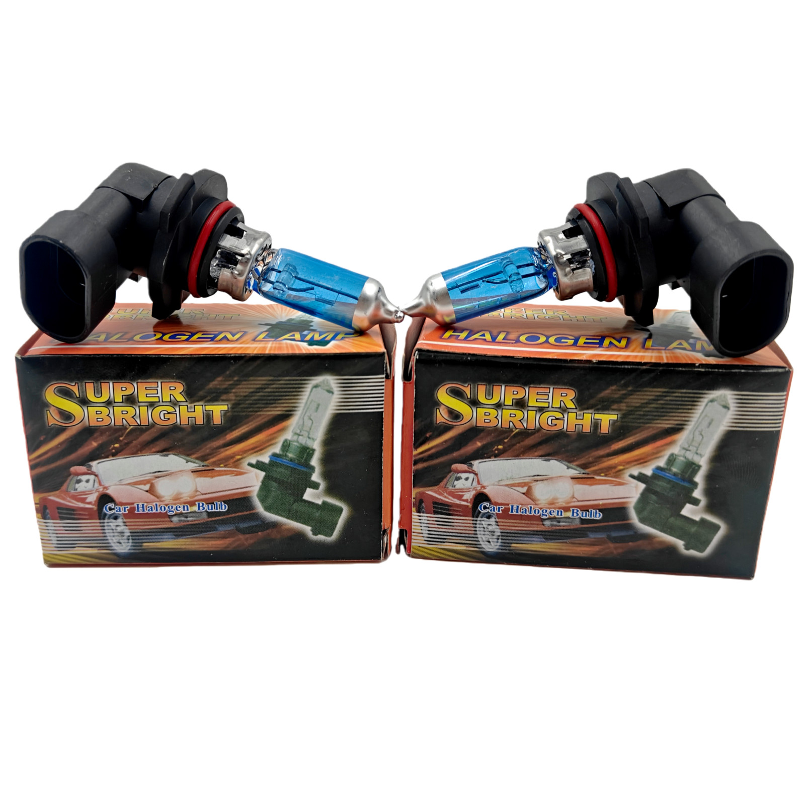 2x 9005/HB3 Halogen 100W High Beam Car Headlight Bulb Bright White Glass NEW 2x 9005/HB3 Halogen 100W High Beam Car Headlight Bulb Bright White Glass NEW