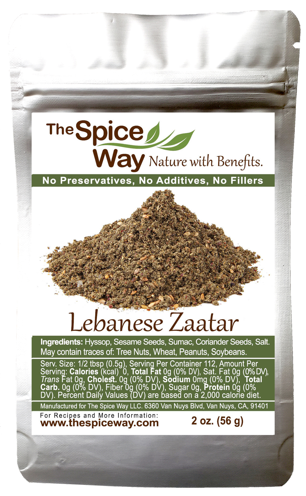 The Spice Way Traditional Lebanese Zaatar