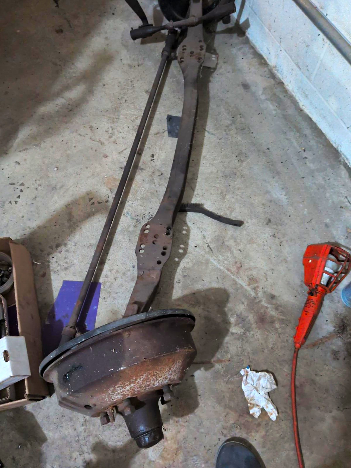 1937-1940 Chevrolet Master front axle 1937-1940 Chevrolet Master front axle