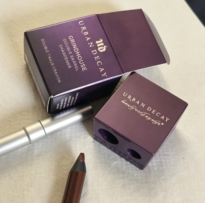 NIB-Urban Decay Grindhouse Double Barrel Pencil Sharpener 100% Authentic