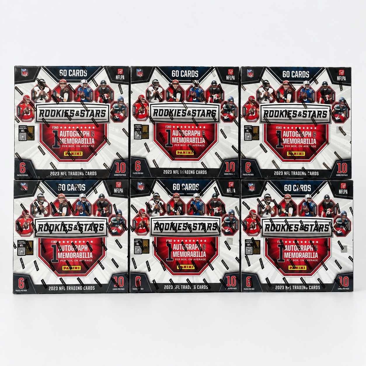 2023 Panini Rookies & Stars Football Longevity Mega Box Factory Sealed (1 box)