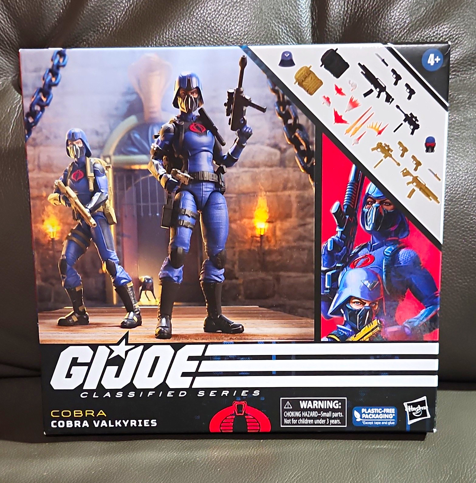 Hasbro G.I. Joe Classified Series Cobra Valkyries 5.9 in Action Figure Set