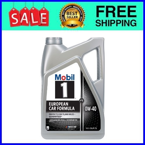 Mobil 1 FS European Formula Full Synthetic 0W-40 5 Qt Ship From USA Mobil 1 FS European Formula Full Synthetic 0W-40 5 Qt Ship From USA