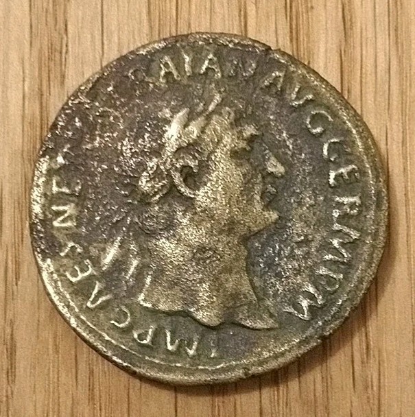 Large Trajan Sestertius Concordia Seated Ancient Roman Empire Bronze AE Coin Large Trajan Sestertius Concordia Seated Ancient Roman Empire Bronze AE Coin