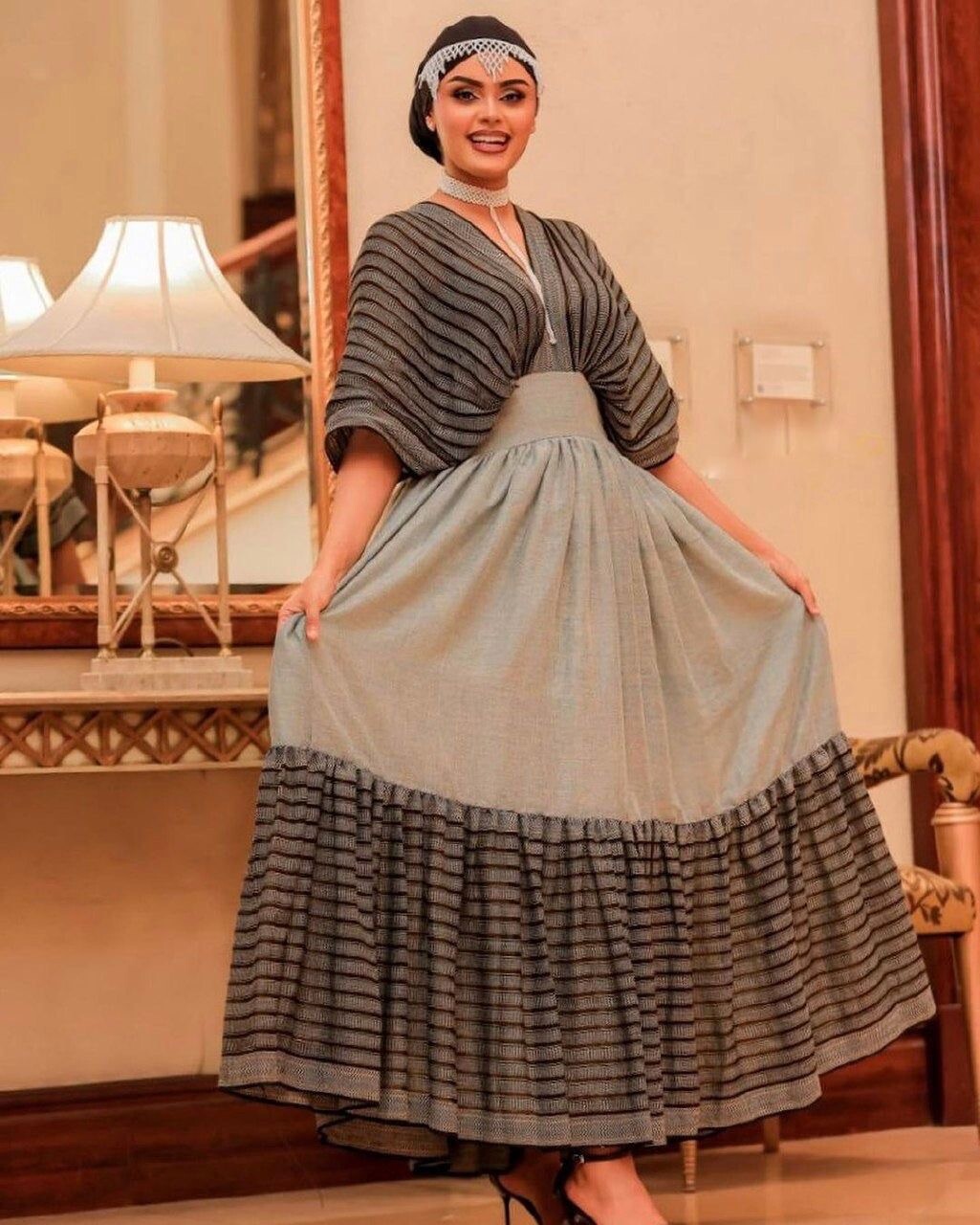 Stunning Ethiopian Oromo Dressin Black Stunning Ethiopian Oromo Dressin Black