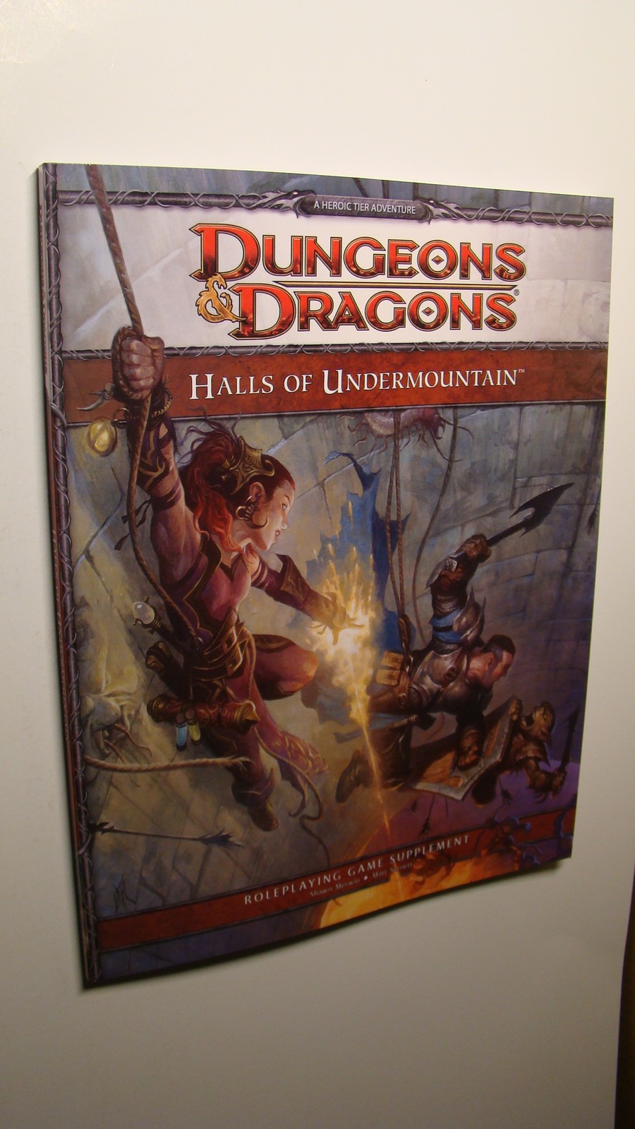 MODULE - HALLS OF UNDERMOUNTAIN *NEW NM/MT 9.8* DUNGEONS DRAGONS - VAULT DROW
