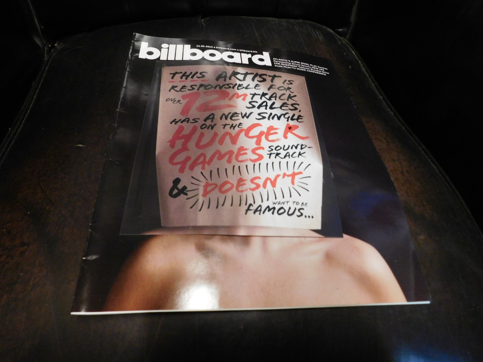Billboard Magazine November 2 2013 Hunger Games Sia Billboard Magazine November 2 2013 Hunger Games Sia