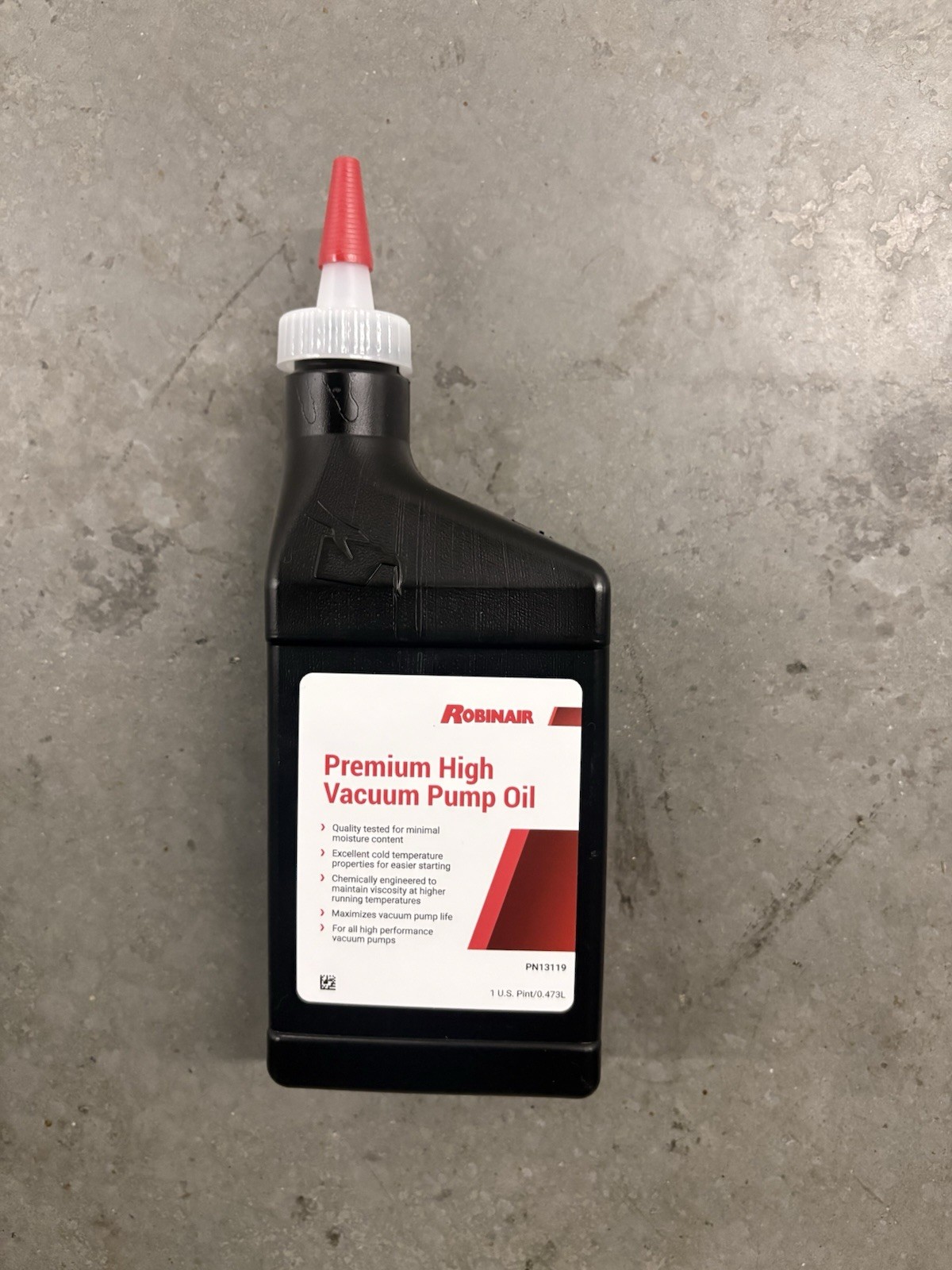 Robinair, 13119-1 - Premium High Vacuum Pump Oil, Pint bottle Robinair, 13119-1 - Premium High Vacuum Pump Oil, Pint bottle