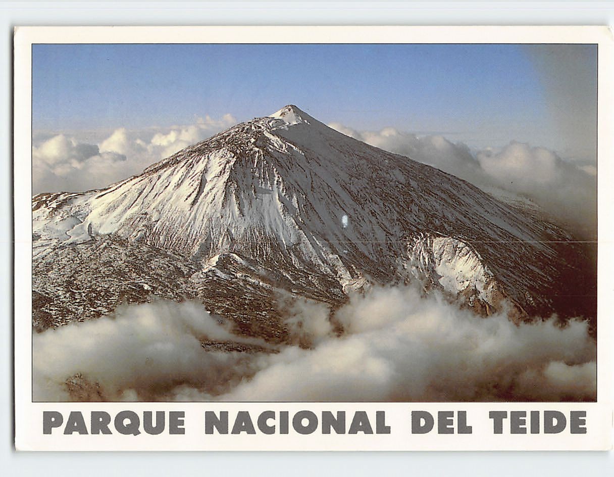 Postcard Parque Nacional Del Teide La Orotava Spain