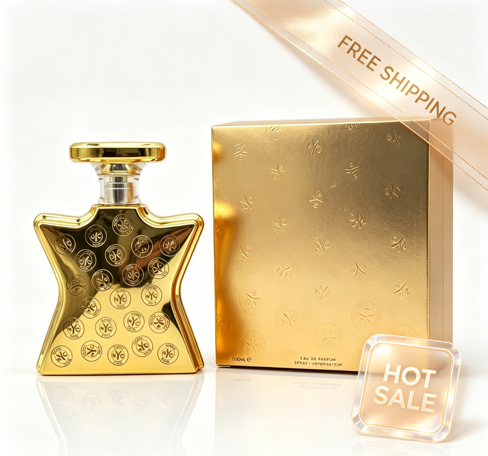 Bond No. 9 Gold Eau de Parfum 100 ml / 3.3 Fl Oz – Luxury Unisex NYC Perfume, Au Bond No. 9 Gold Eau de Parfum 100 ml / 3.3 Fl Oz – Luxury Unisex NYC Perfume, Au