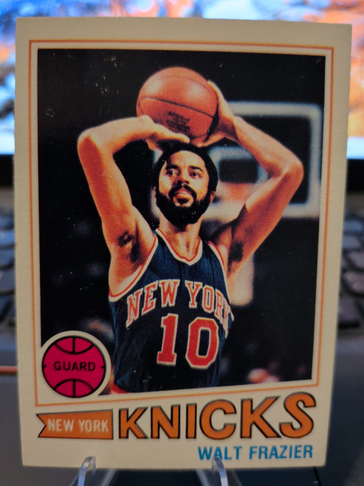 1977-78 Topps - Walt Frazier #129 Gray Back 1977-78 Topps - Walt Frazier #129 Gray Back