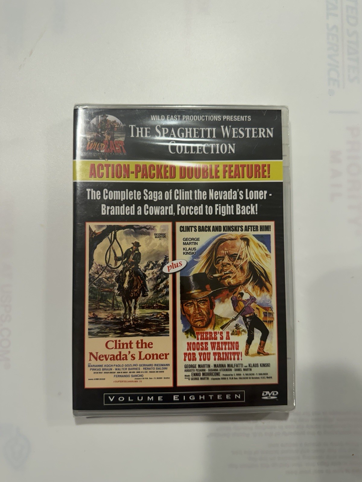 CLINT THE NEVADA\'S LONER/THERE\'S A NOOSE WAITING FOR YOU TRINITY DVD Stranger