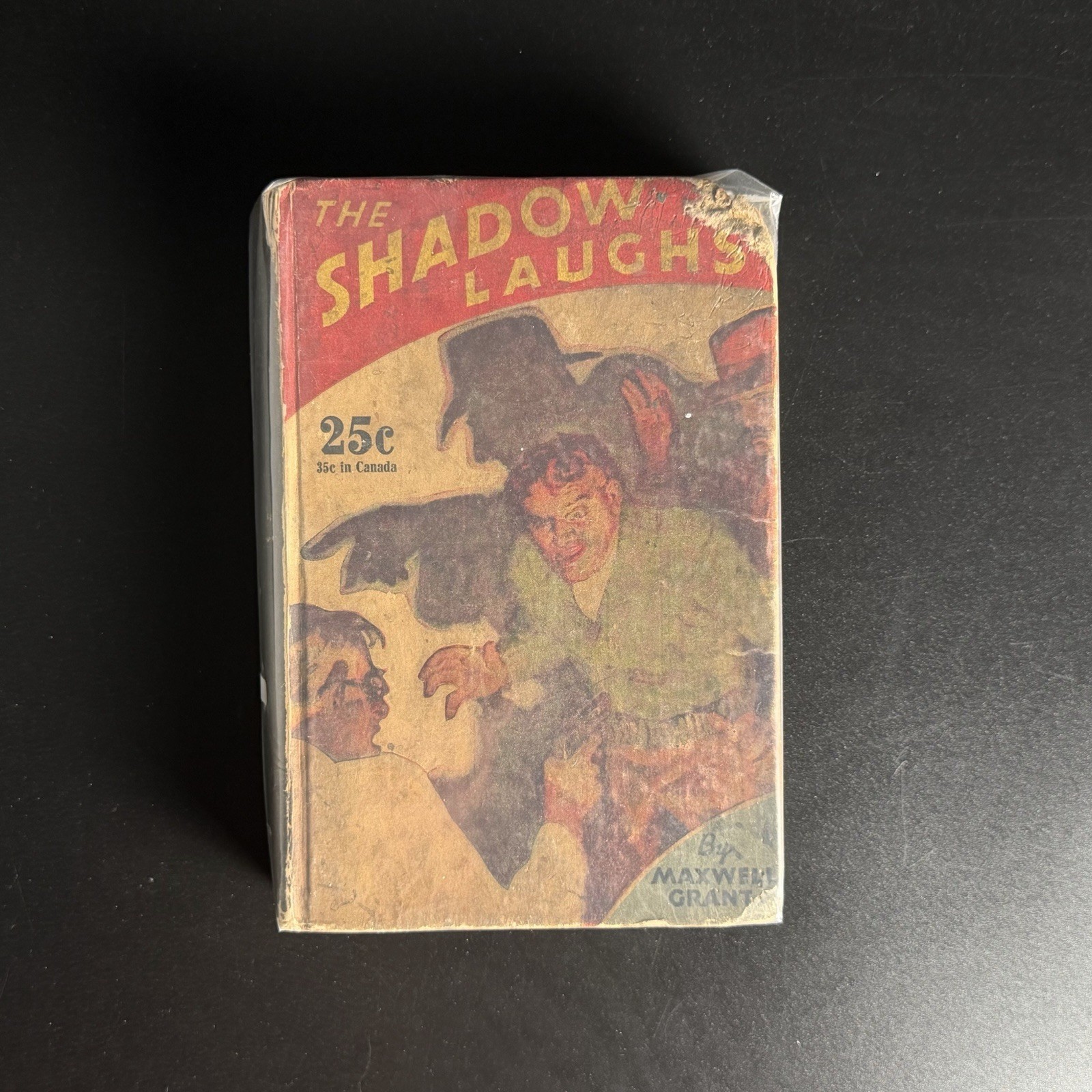1931 The Shadow Laughs Maxwell Grant 1st Edition Hardcover Detective Novel - Low 1931 The Shadow Laughs Maxwell Grant 1st Edition Hardcover Detective Novel - Low