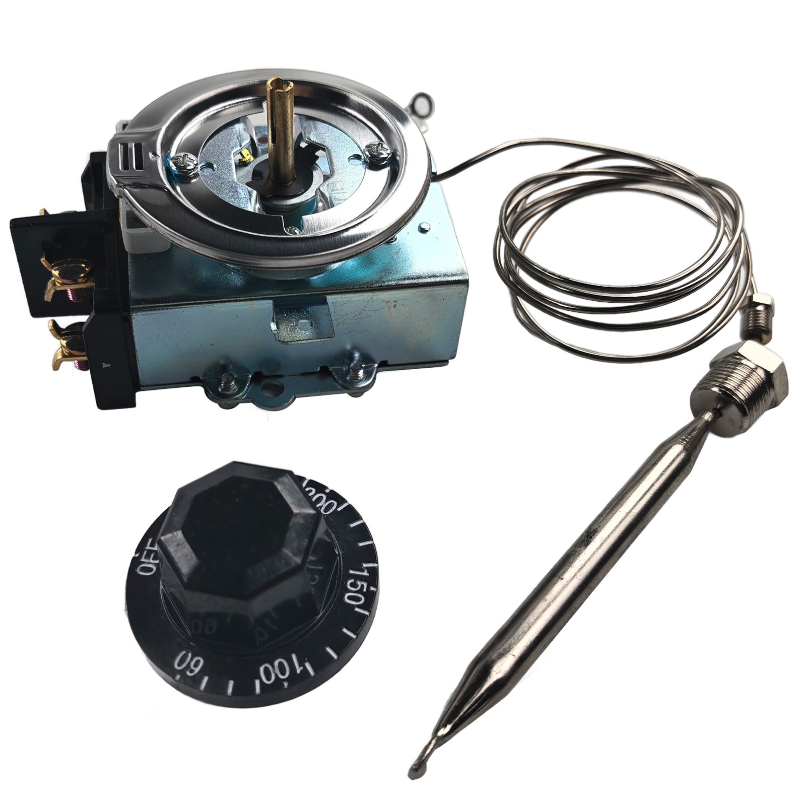 D1/D18 Thermostat Replacement 30A 125-277VAC for Buffet Steam Table Food Warmer