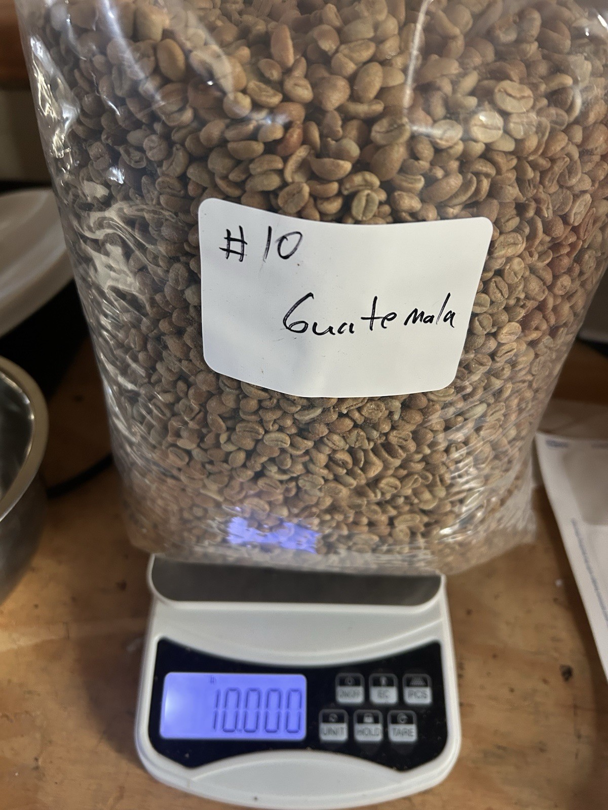 #10 Green Guatemala Antique Coffee Beans #10 Green Guatemala Antique Coffee Beans