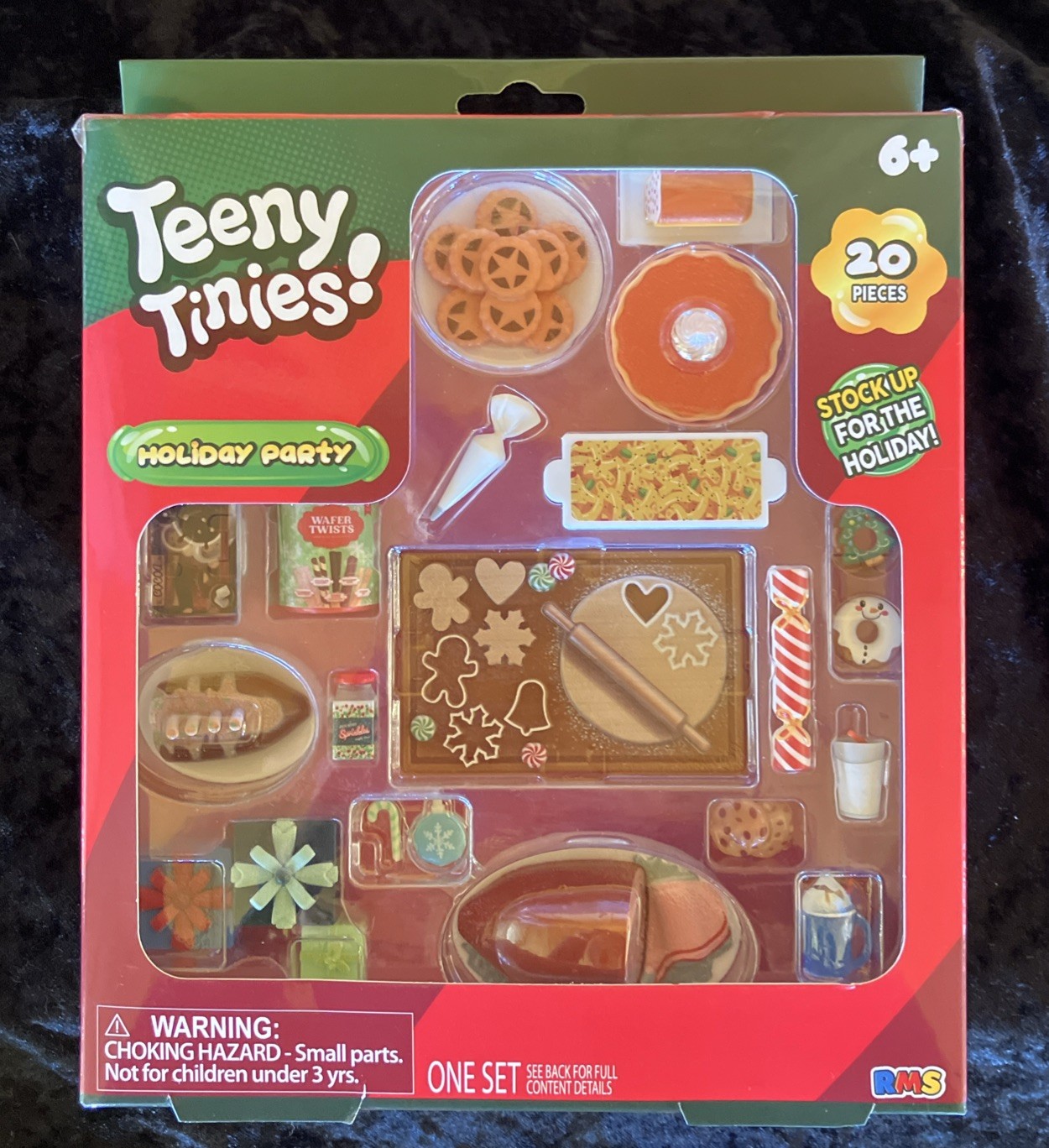 RMS Teeny Tinies Holiday Party 20pc Mini Food Playset Christmas Cookies RMS Teeny Tinies Holiday Party 20pc Mini Food Playset Christmas Cookies