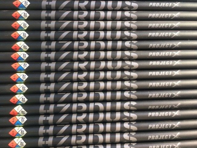 New Project X HZRDUS 3 & 5 Wood Shafts With Grip & Adapter Installed