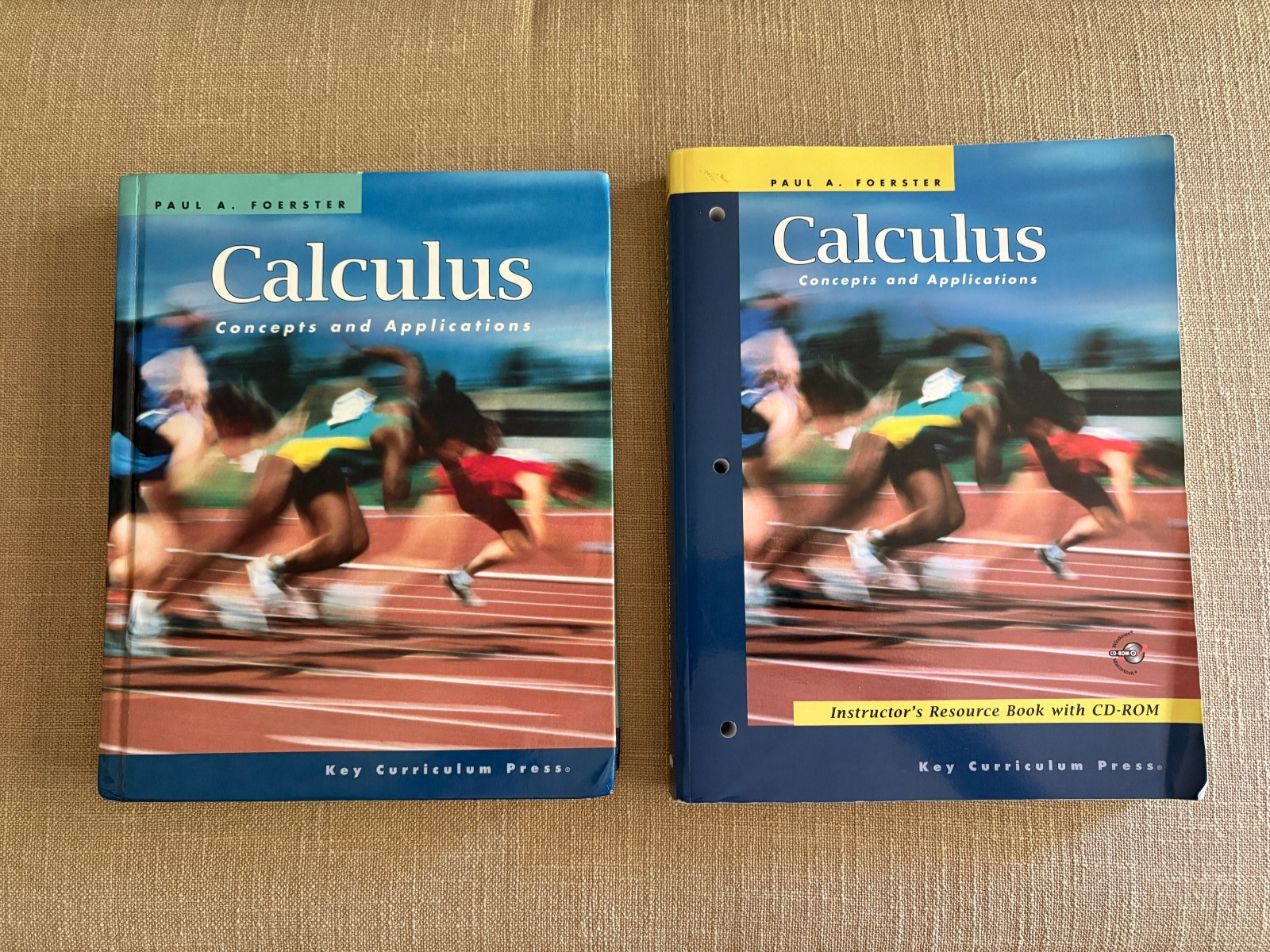 Foerster Calculus student text, instructor\'s book, CD included Foerster Calculus student text, instructor\'s book, CD included
