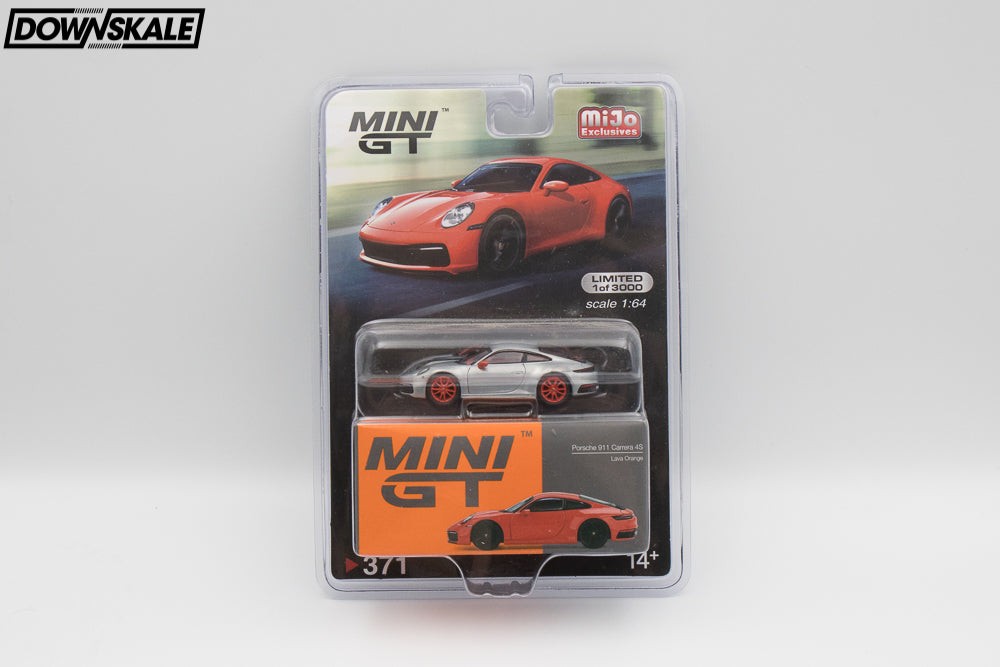 MINI GT Porsche 911 Carrera 4S Lava Orange - Chase MGT00371-MJC