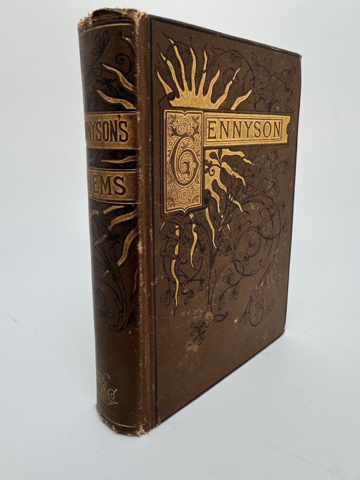 Tennyson’s Poems Hardcover 1880’s, The Poetical Works of Alfred Lord Tennyson