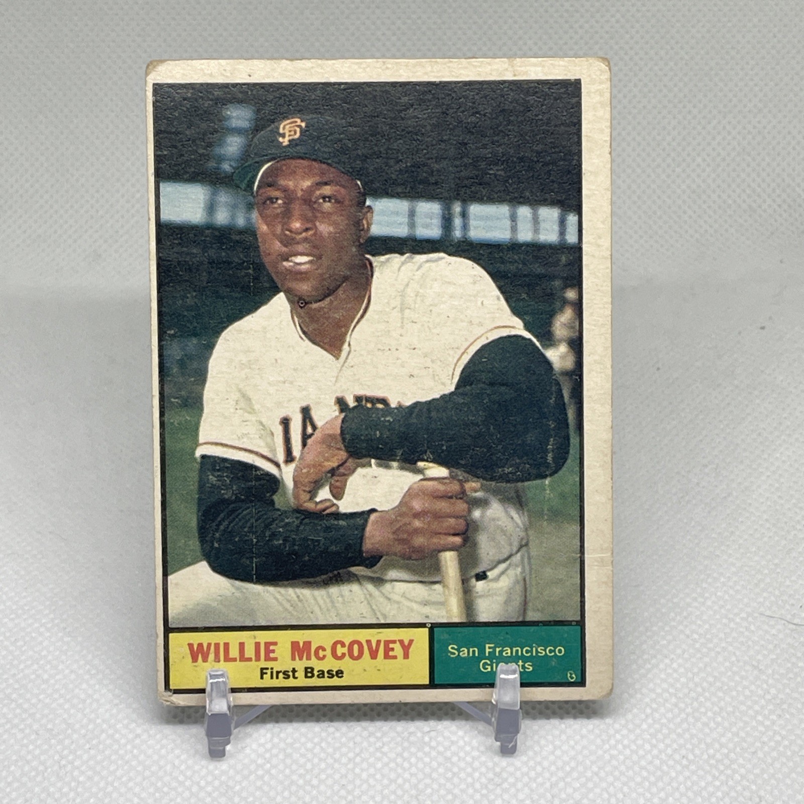 🔥1961 Topps - Willie McCovey #517 - Giants - HOF 🔥