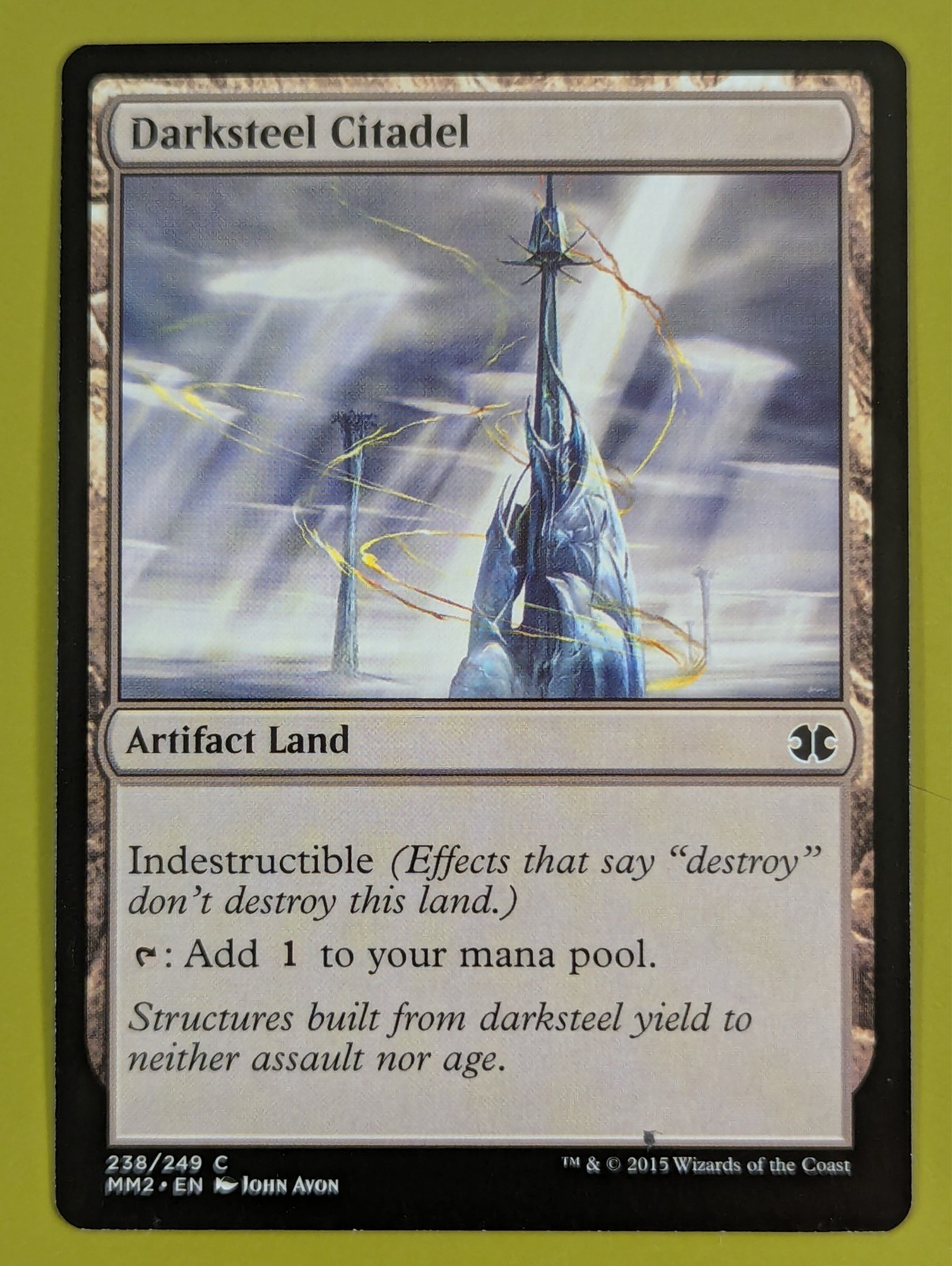 Darksteel Citadel x1 Modern Masters 2015 1x MTG Magic the Gathering Darksteel Citadel x1 Modern Masters 2015 1x MTG Magic the Gathering