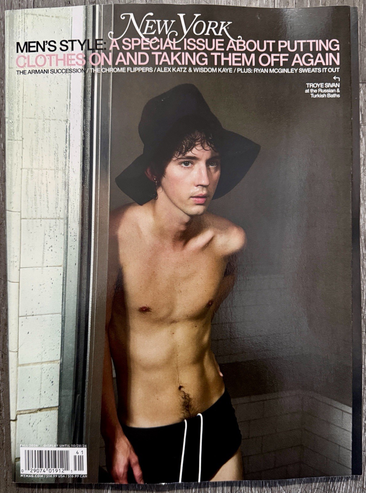NEW YORK MAGAZINE - SPECIAL ISSUE FALL 2026 -TROYE SIVAN- BRAND NEW NEW YORK MAGAZINE - SPECIAL ISSUE FALL 2026 -TROYE SIVAN- BRAND NEW