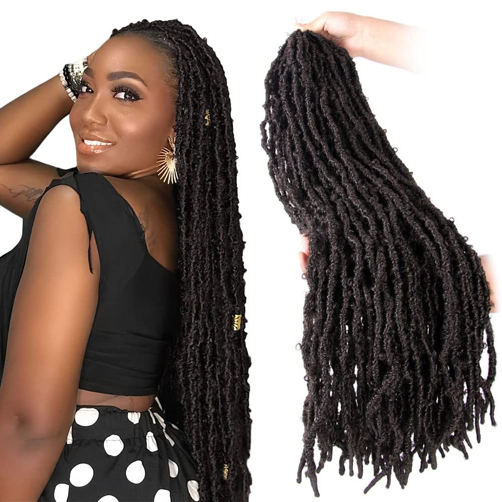BOHOBABE Long Butterfly Locs Crochet Hair 36 Inch 6 Pack 4# BOHOBABE Long Butterfly Locs Crochet Hair 36 Inch 6 Pack 4#