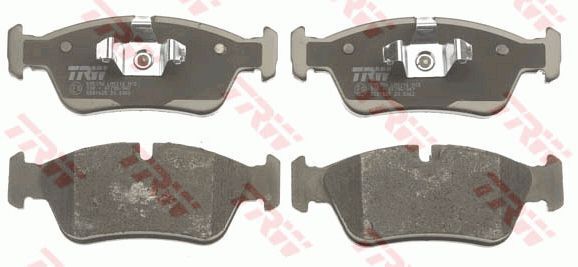 TRW Front Brake Pad Set for BMW 118d N47D20C/N47D20A 2.0 Mar 2007 to Mar 2011