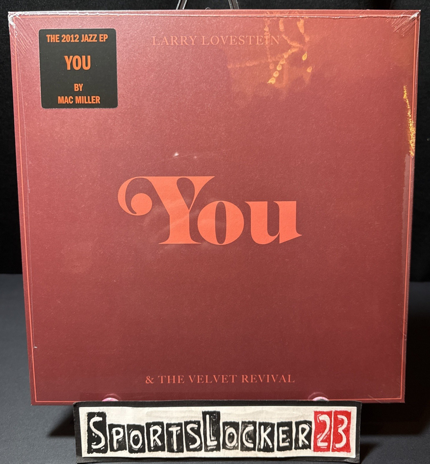 Larry Lovestein & the Velvet Revival - You Black Vinyl EP Record 10