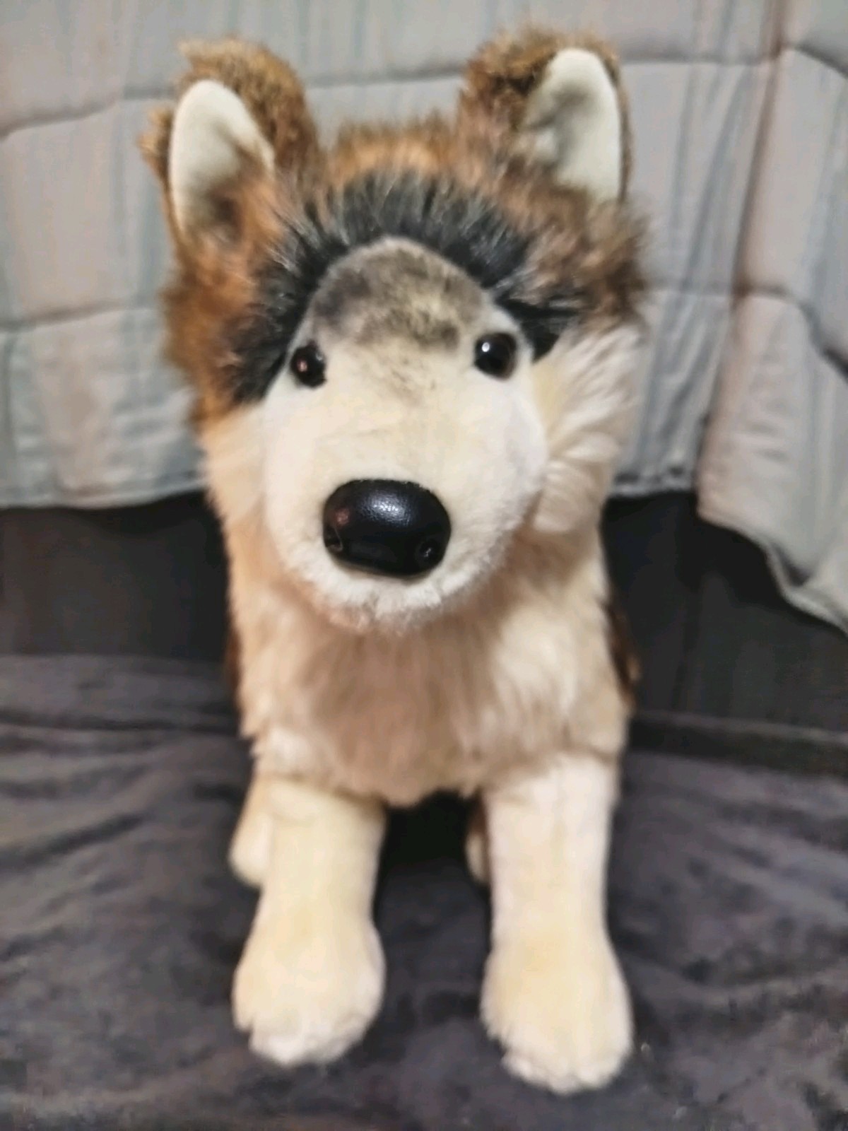 Douglas Cuddle Toys Smoke Wolf Stuffed Animal (Red Variation) Douglas Cuddle Toys Smoke Wolf Stuffed Animal (Red Variation)