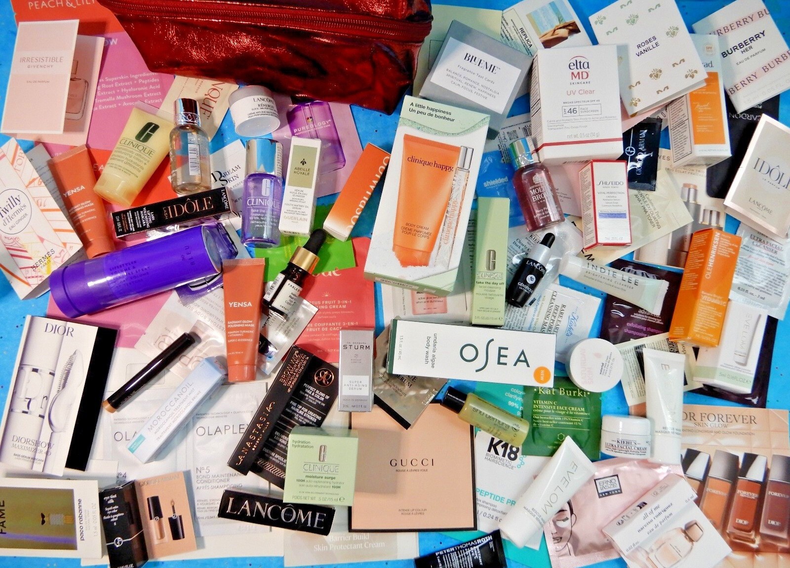 40pc High End Beauty Mixed Lot Makeup Skincare Perfume Haircare ~RANDOM MIX~