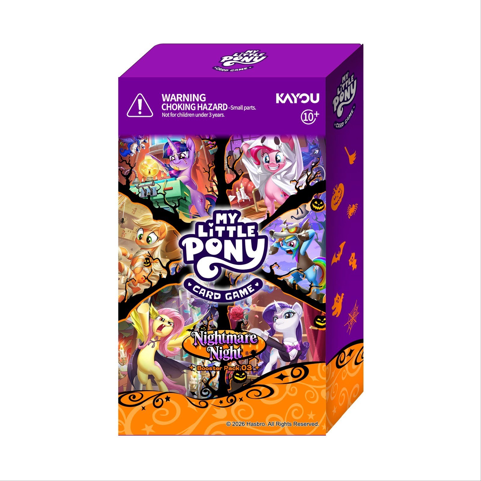 2026 Kayou My Little Pony S03 Nightmare Night Sealed Booster Box 5 Packs 2026 Kayou My Little Pony S03 Nightmare Night Sealed Booster Box 5 Packs