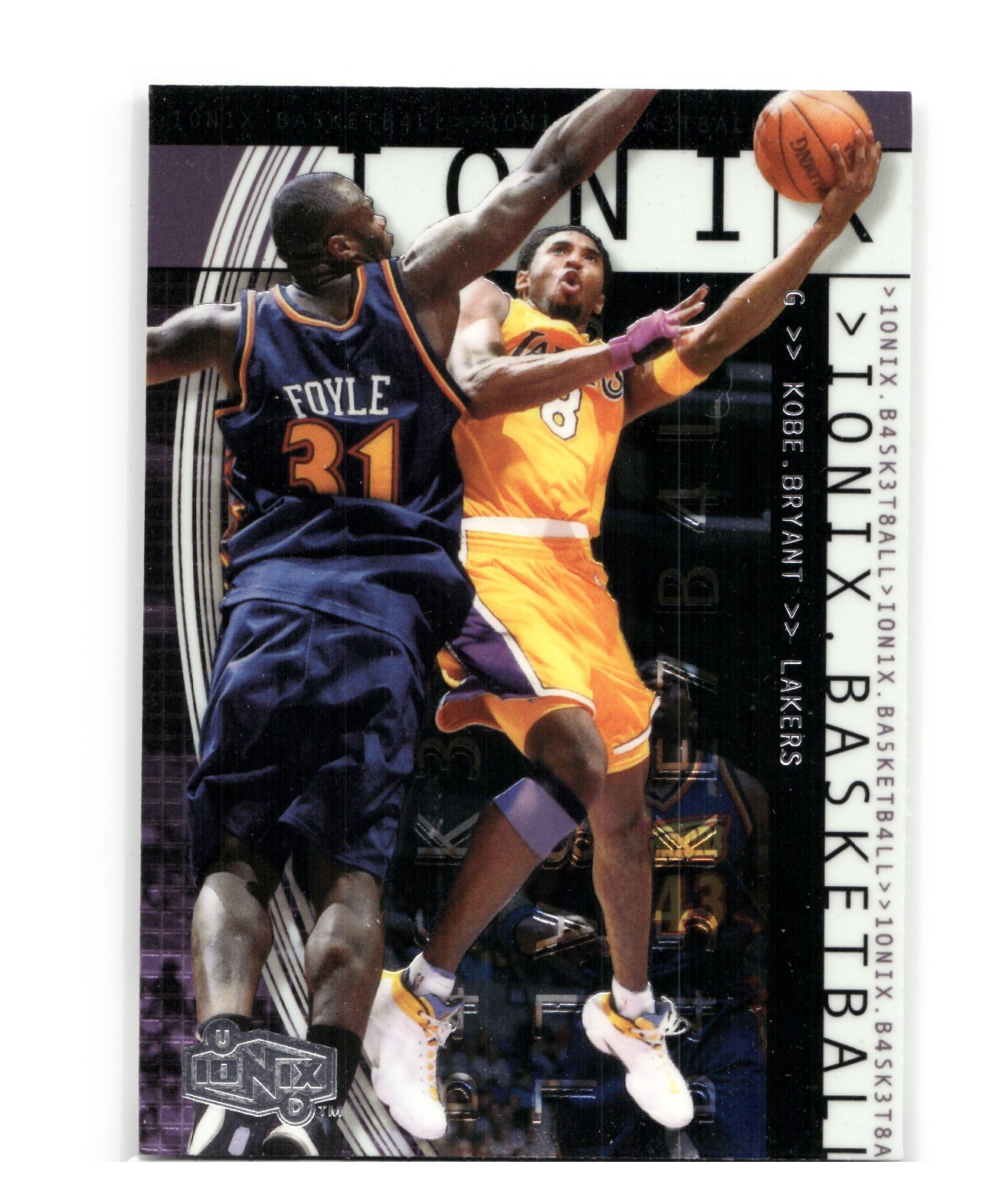 1999-00 Upper Deck Ionix KOBE BRYANT #25