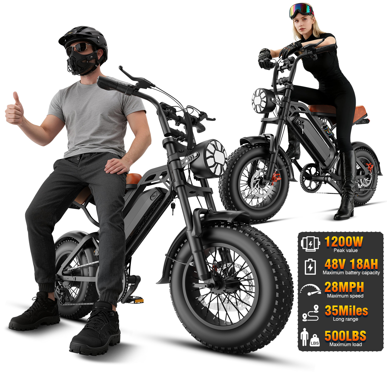 Electric Bike 1200W 48V Dual Suspension 16\'\' Fat Tire e bike E Bicycle for Adult Electric Bike 1200W 48V Dual Suspension 16\'\' Fat Tire e bike E Bicycle for Adult