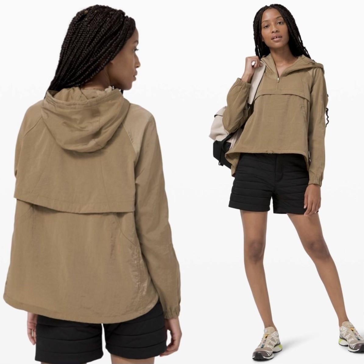 Lululemon Seek Vistas 1/2 Zip Jacket Frontier Size XS/Small