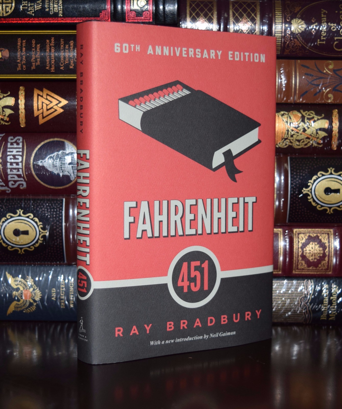 Fahrenheit 451 by Ray Bradbury 60th Anniversary Edition Hardback Gift Edition