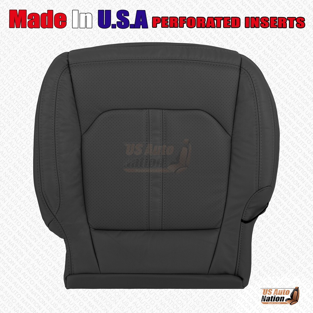 2018 - 2021 Ford Expedition Limited Driver Bottom Perforated Leather Cover Black