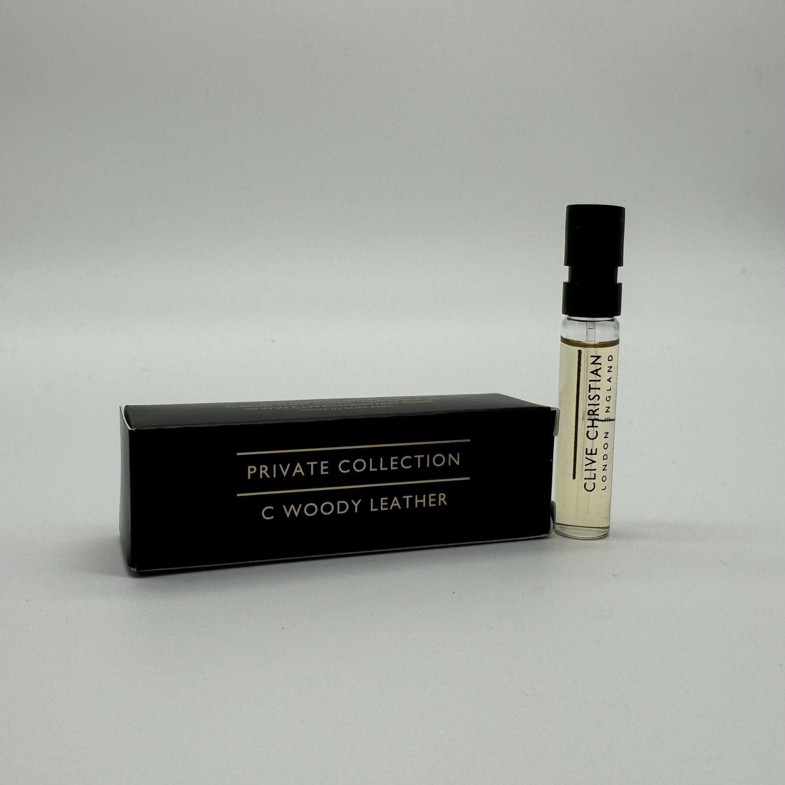 Clive Christian Private Collection C Woody Leather 2ml Sample Spray Clive Christian Private Collection C Woody Leather 2ml Sample Spray