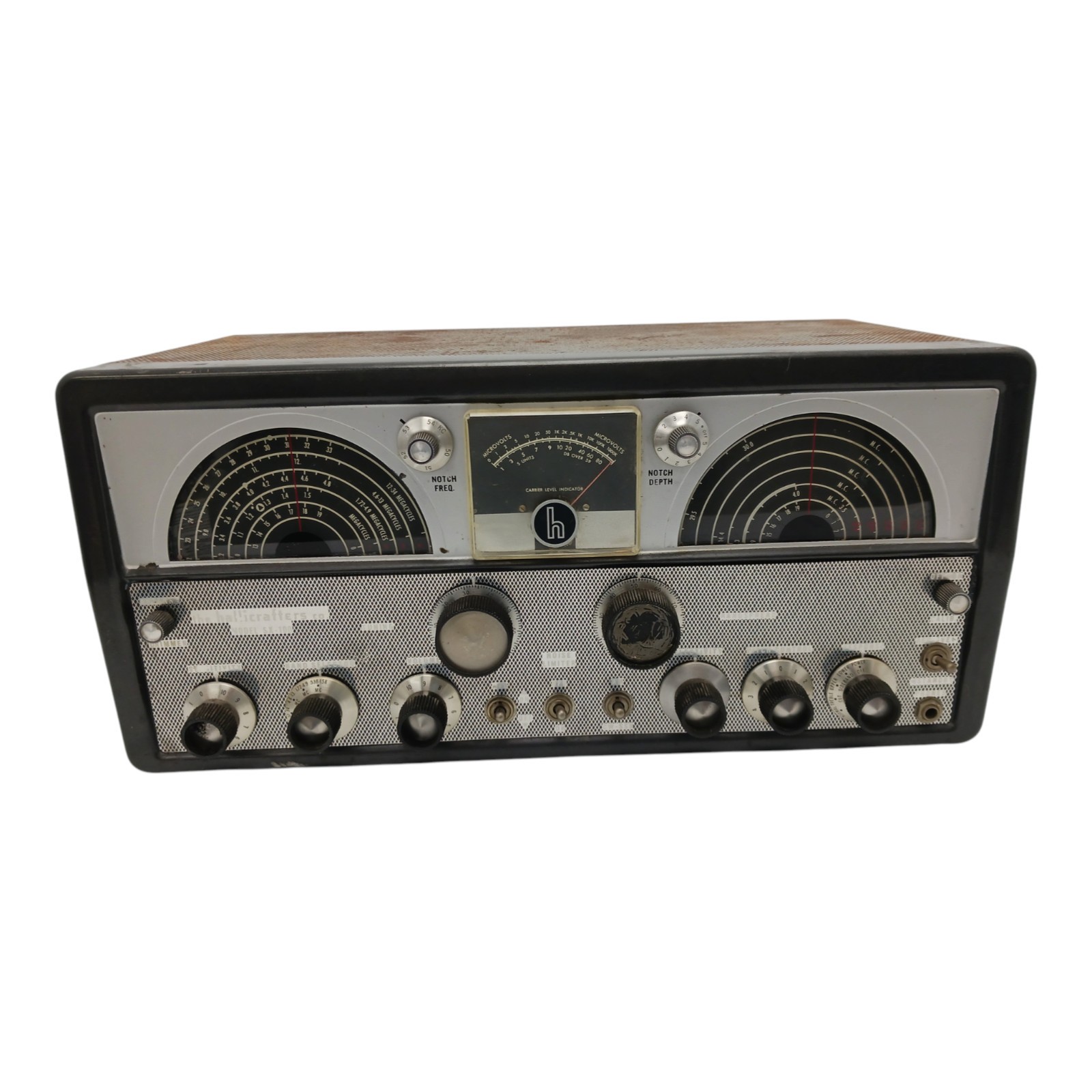 Hallicrafters SX-100 Vintage Tube Ham Radio Communications Receiver - WORKS