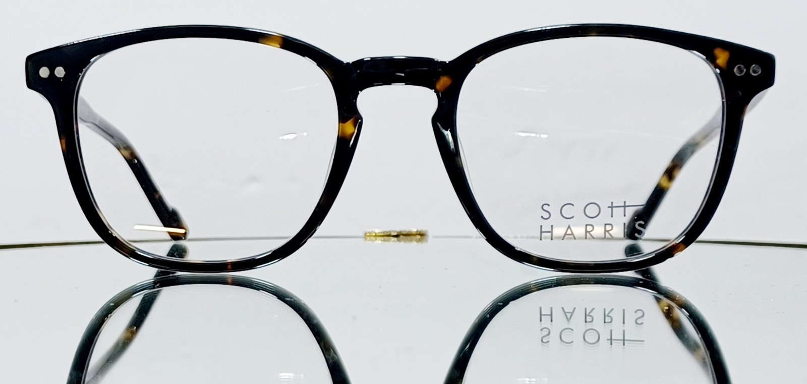 Originale SCOTT HARRIS SH-946 C3 Eyeglasses DARK TORTOISE New Plastic 51-21-142