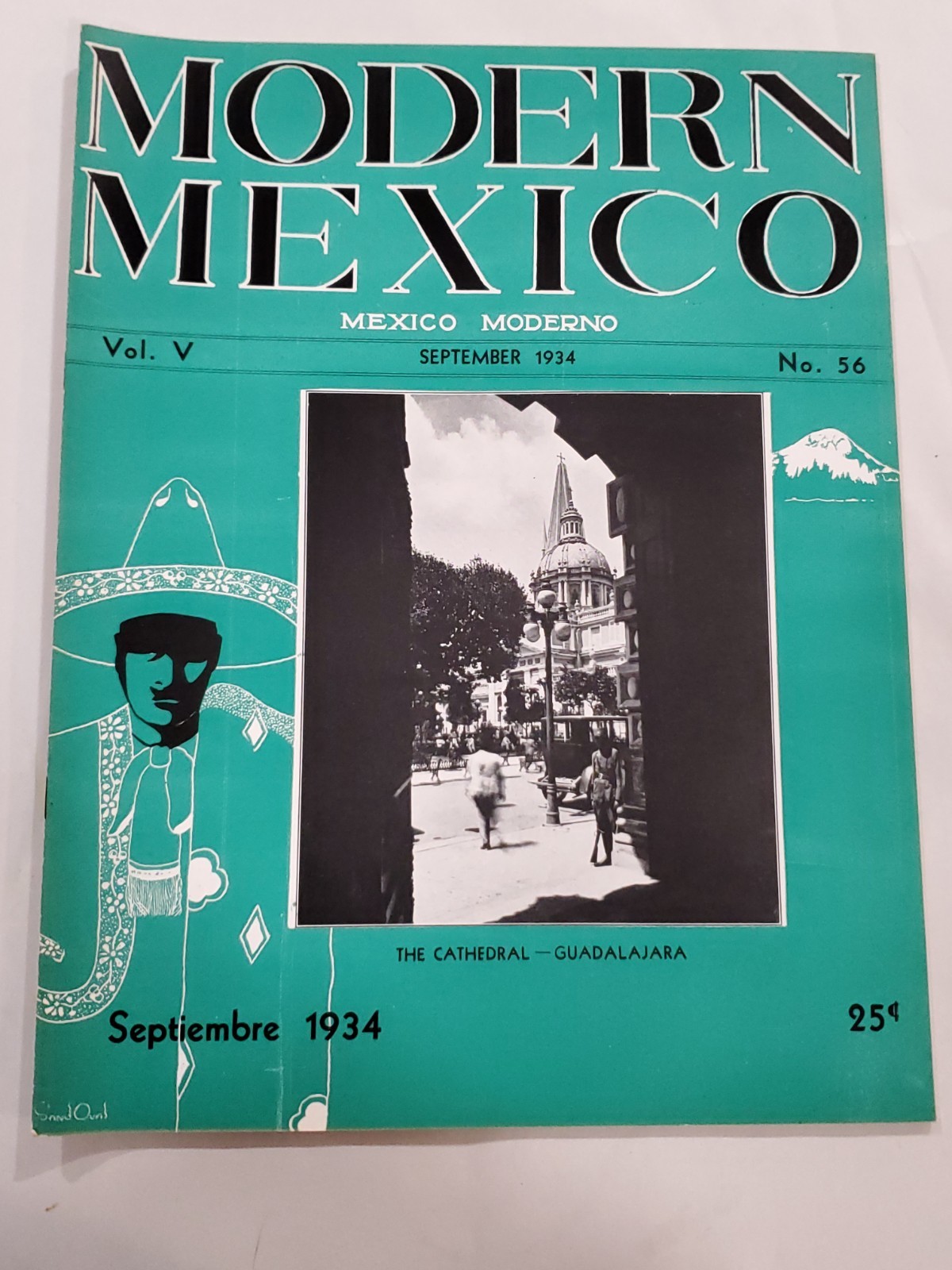 1934 Modern Mexico Magazine Guadalajara Art Deco Vol V No 56 1934 Modern Mexico Magazine Guadalajara Art Deco Vol V No 56