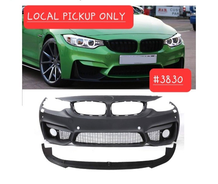 ➿️ M/4 Style Front Bumper Cover W/PDC Holes Fit for 2014-2019 BMW F32 F33 F36 ➿️ M/4 Style Front Bumper Cover W/PDC Holes Fit for 2014-2019 BMW F32 F33 F36
