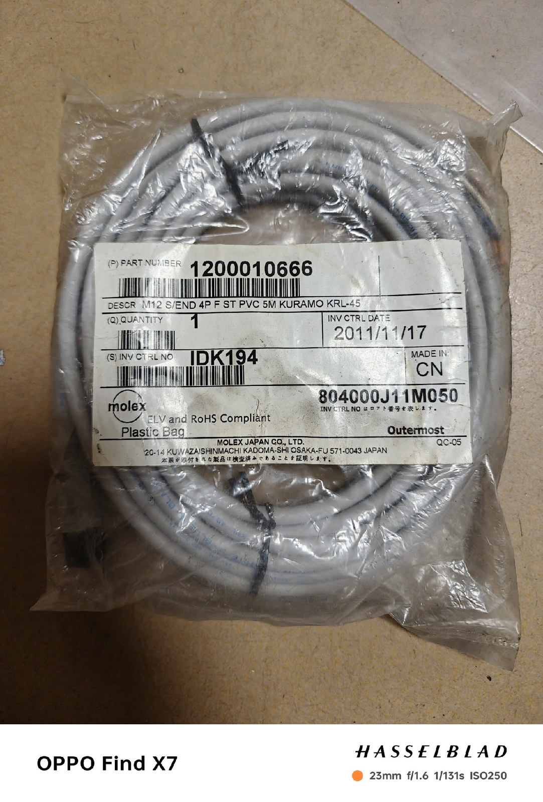 One molex 1200010666 new Inquiries Welcome